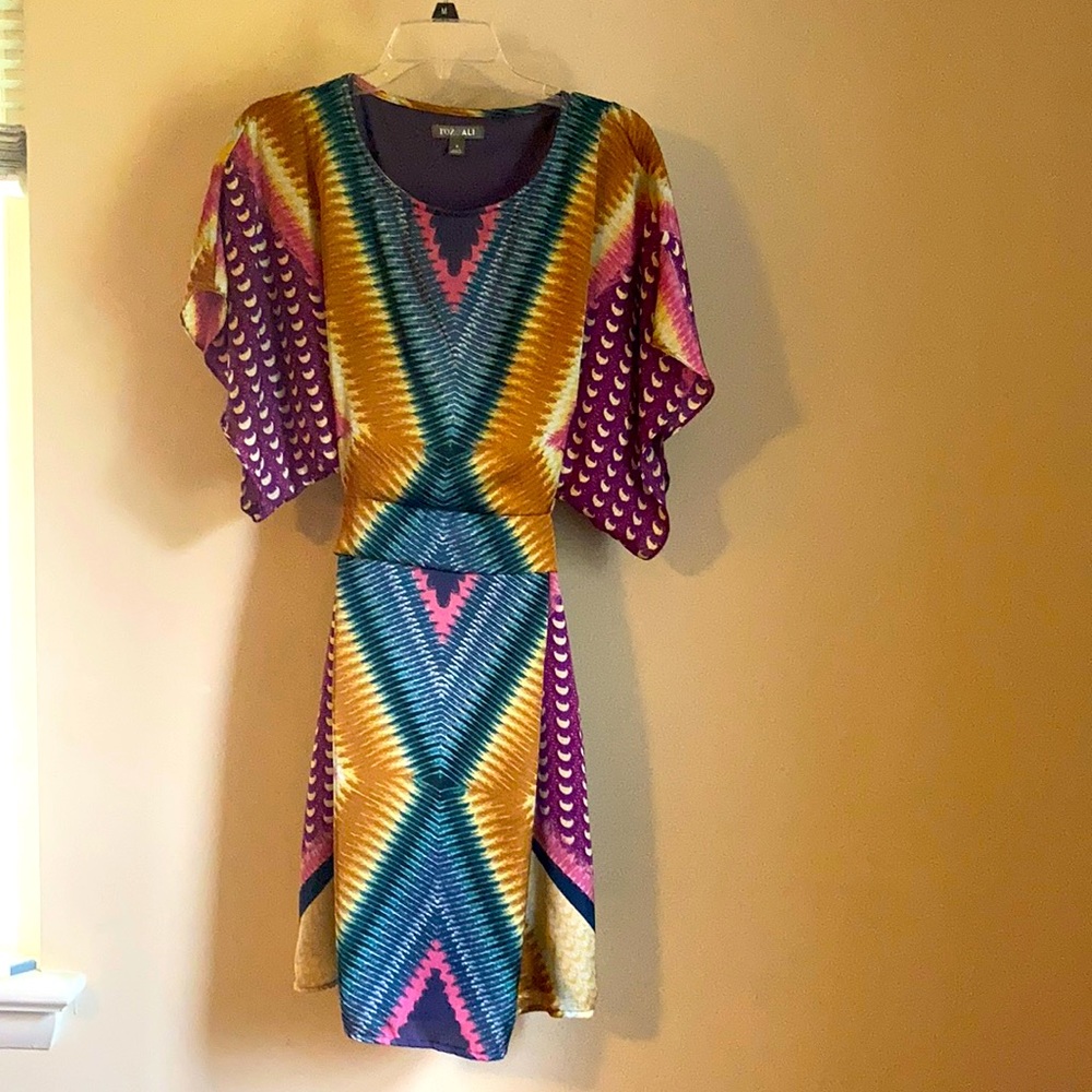 Roz & Ali satin dress